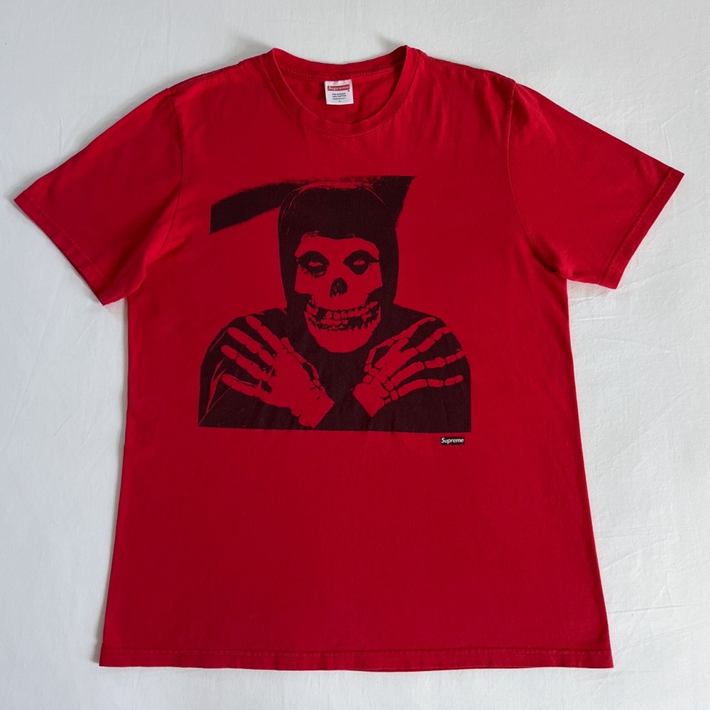 Supreme x Misfits Collab Crimson Ghost Tee SS13 | Red | Size L | GUC